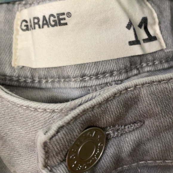 Garage Grey High Waist Jegging Jeans, Size 11 - Picture 5 of 11